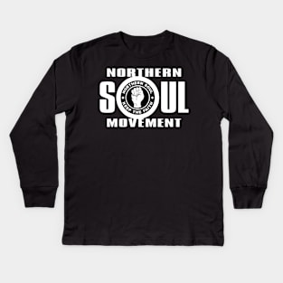 The Northern Soul Movement Kids Long Sleeve T-Shirt